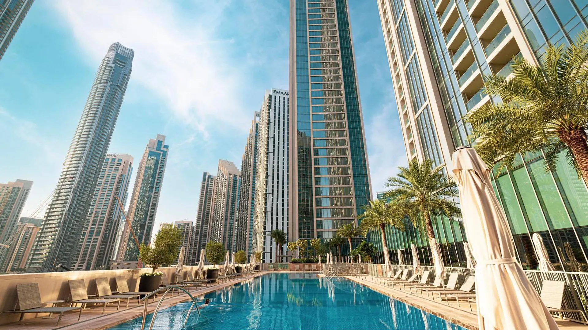 Kabene Exotic, Burj Khalifa & Fountain View, 5 Starts, 4 Bedroom, Best In Dubai Lejlighed